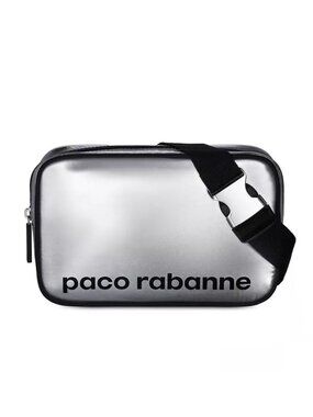Paco Rabanne Fanny Bag Silver Black